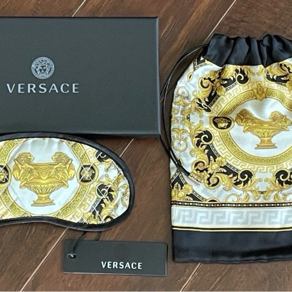 Versace Sleep Mask and Case